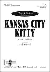 Kansas City Kitty TBB choral sheet music cover